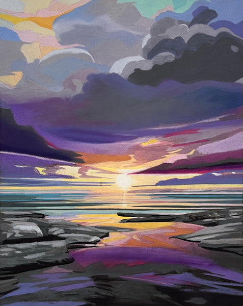 A New Day Original Pastel Painting