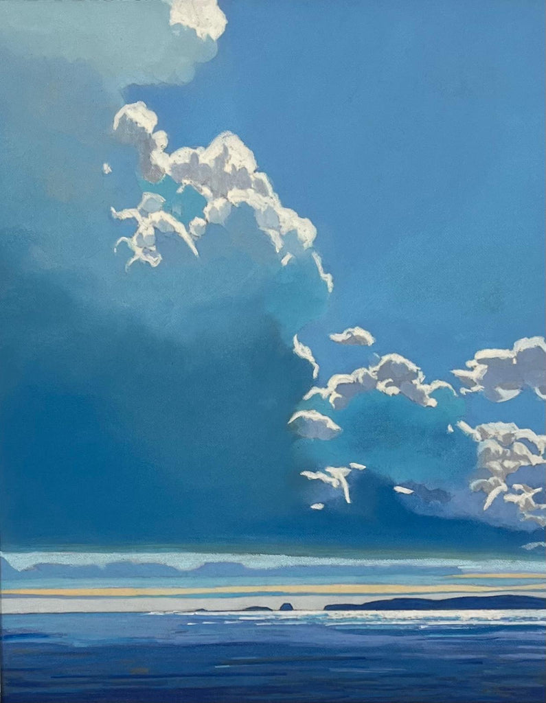 A Thousand Acres of Sky Original Pastel Painting
