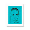 Unframed print of Sinéad O’Connor. From an original Monoprint by Irish artist Francis Leavey