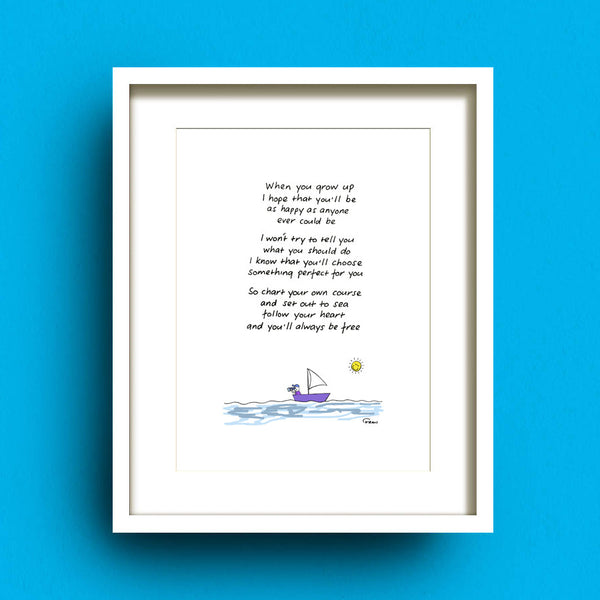 Be Free Art Print by Francis Leavey