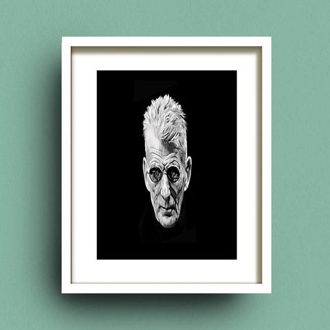 Portrait of Samuel Beckett by Francis Leavey