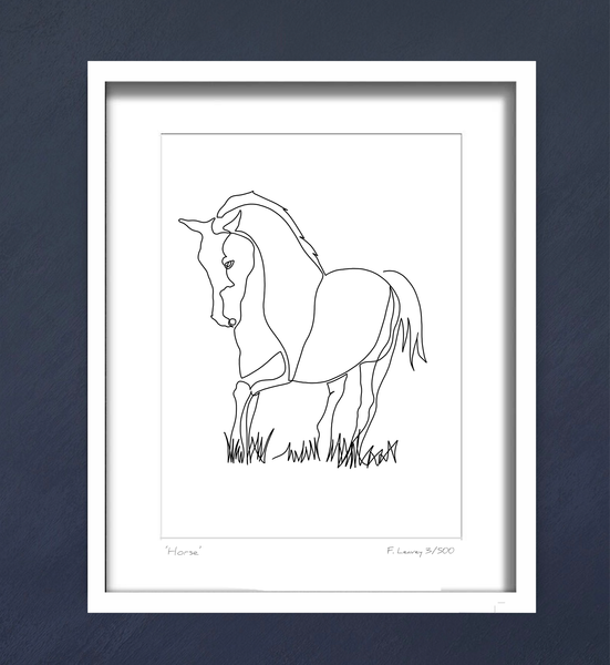 Horse (single line)