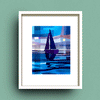 Adventure Awaits. A fine art print of The Irish coast by Irish artist Francis Leavey