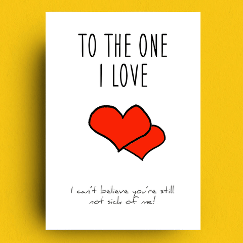 To The One I love